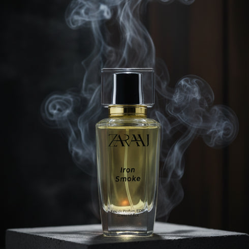 Iron Smoke – Cool Citrus, Warm Leather for Him