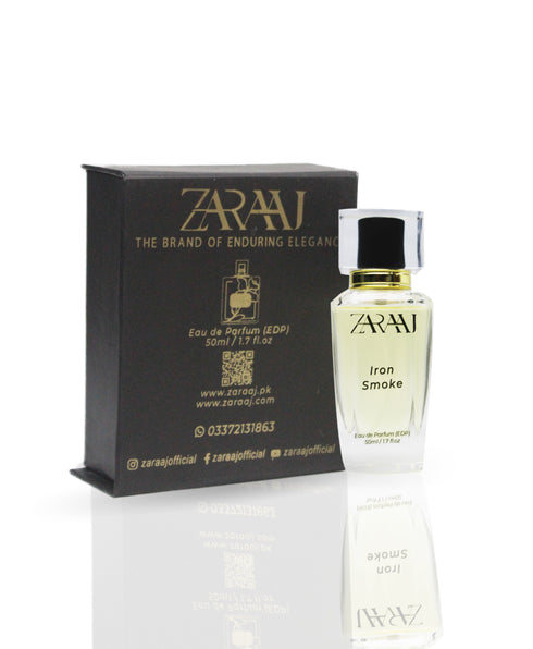 Iron Smoke – Cool Citrus, Warm Leather for Him