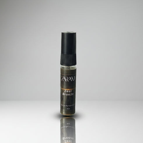 Zaraaj Eau de Parfum 5ml pocket perfume.