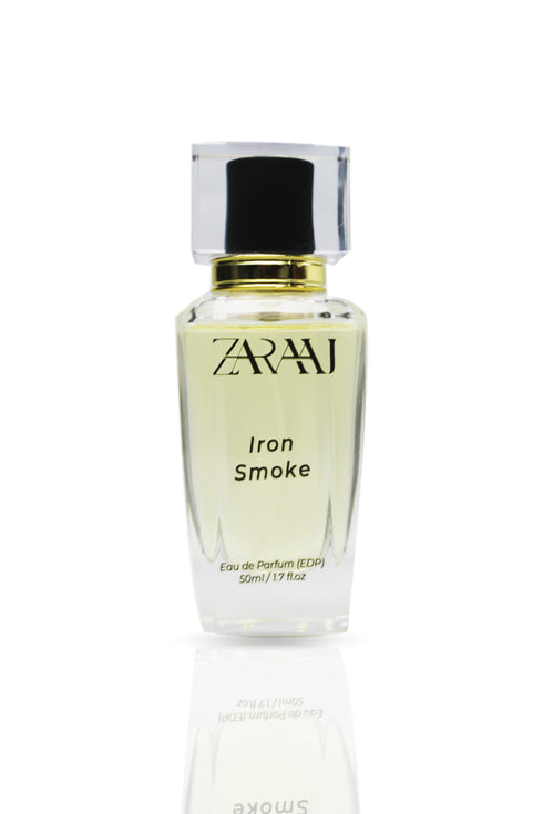 Iron Smoke – Cool Citrus, Warm Leather for Him